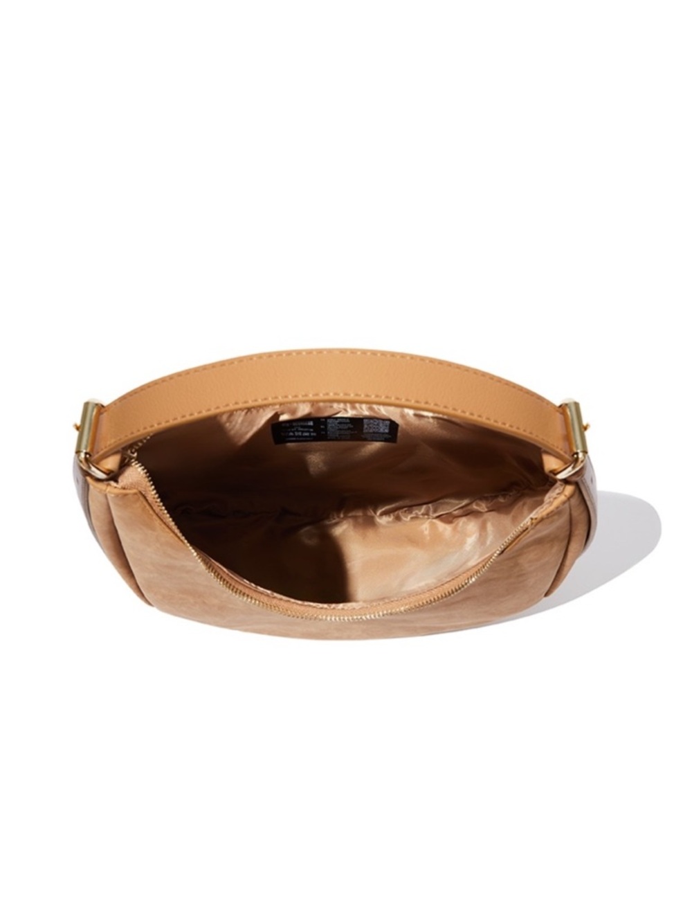 Everyday Tan Crescent Shoulder Bag - Picture 6 of 6